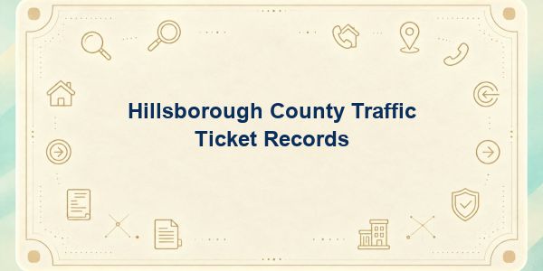 Hillsborough County Traffic Ticket Records